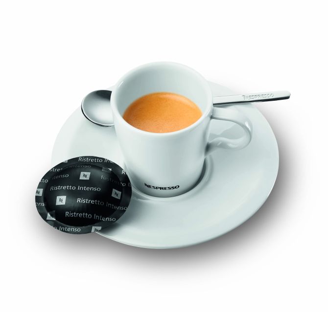 Xícara de Ristretto da Nespresso. Foto: Divulgação.