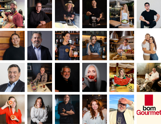 Conheça os colunistas do Bom Gourmet e quais os temas abordados por cada um deles