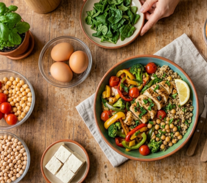 Proteína além do whey: como deixar as refeições mais nutritivas sem complicar a cozinha